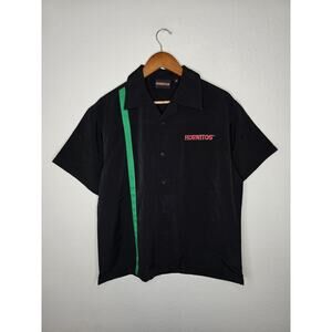 Hornitos Tequila Shirt Mens Medium Hawaiian Casual Streetwear Button Up